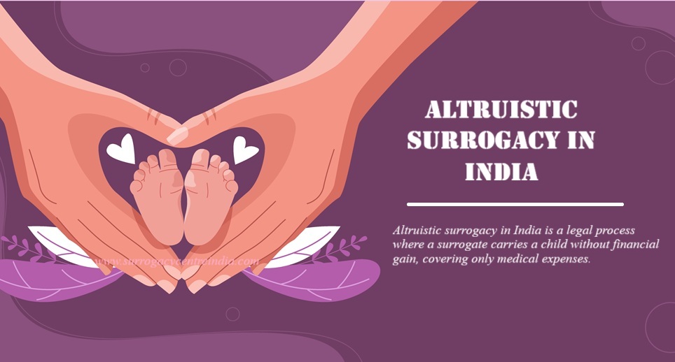 Altruistic Surrogacy in India